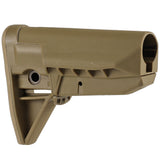 【 E&C 製 】 M4 シリーズ対応 BCM Stock Mod 0 SOPMOD カービンストック レプリカ バッファチューブ対応 軽量ポリマー樹脂製