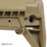 【 E&C 製 】 M4 シリーズ対応 BCM Stock Mod 0 SOPMOD カービンストック レプリカ バッファチューブ対応 軽量ポリマー樹脂製