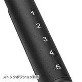 【 E&C 製 】 電動ガン M4シリーズ対応 6ポジション バッファーチューブ ストックパイプ CNCアルミ合金製