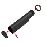 【 E&C 製 】 電動ガン M4シリーズ対応 6ポジション バッファーチューブ ストックパイプ CNCアルミ合金製