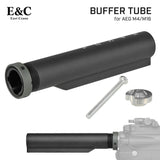 【 E&C 製 】 電動ガン M4シリーズ対応 6ポジション バッファーチューブ ストックパイプ CNCアルミ合金製
