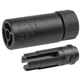 【 E&C 製 】14mm 逆ネジ対応 SUREFIRE WARDEN ブラストディフューザー & フラッシュハイダー セット レプリカ アルミ合金製