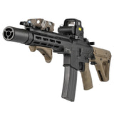 【 E&C 製 】14mm 逆ネジ対応 SUREFIRE WARDEN ブラストディフューザー & フラッシュハイダー セット レプリカ アルミ合金製