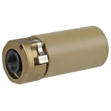 【 E&C 製 】14mm 逆ネジ対応 SUREFIRE WARDEN ブラストディフューザー & フラッシュハイダー セット レプリカ アルミ合金製