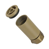 【 E&C 製 】14mm 逆ネジ対応 SUREFIRE WARDEN ブラストディフューザー & フラッシュハイダー セット レプリカ アルミ合金製