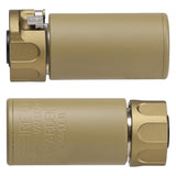 【 E&C 製 】14mm 逆ネジ対応 SUREFIRE WARDEN ブラストディフューザー & フラッシュハイダー セット レプリカ アルミ合金製