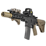 【 E&C 製 】14mm 逆ネジ対応 SUREFIRE WARDEN ブラストディフューザー & フラッシュハイダー セット レプリカ アルミ合金製