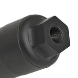 【 E&C 製 】 14mm逆ネジ 対応 SIG SAUER タイプ SRD556 サプレッサー レプリカ CNCアルミニウム合金 モックサイレンサー / BK ブラック