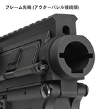 【 E&C 製 】電動ガン M4シリーズ 対応 SR16 E3 アンビ アルミフレーム & 外装パーツ セット [ EC-MP323C ] メタルレシーバー アッパー ロアー