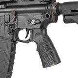【 E&C 製 】 電動ガン M4/M16シリーズ対応 DANIEL DEFENSE ピストルグリップ レプリカ ポリマー樹脂製 エンドプレート付き / BK ブラック