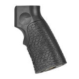 【 E&C 製 】 電動ガン M4/M16シリーズ対応 DANIEL DEFENSE ピストルグリップ レプリカ ポリマー樹脂製 エンドプレート付き / BK ブラック