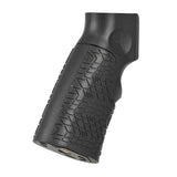 【 E&C 製 】 電動ガン M4/M16シリーズ対応 DANIEL DEFENSE ピストルグリップ レプリカ ポリマー樹脂製 エンドプレート付き / BK ブラック