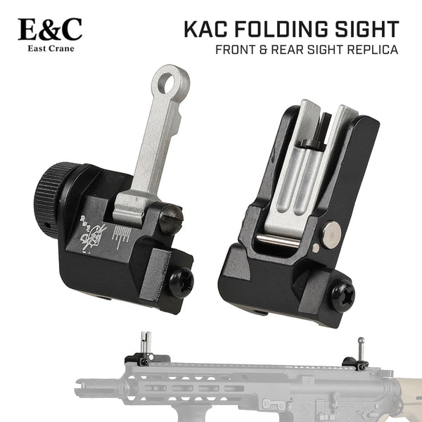 E&C 製 】KAC フォールディング フロントサイト ＆ 300M リアサイト