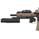 ★COLT正式ライセンス版★【 E&C 製 】M203A1スタイル グレネードランチャー 9インチ 40mmガスカート/モスカート対応 アダプター3種付き (20mmレール/M4アウターバレル直付け)