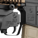 ★COLT正式ライセンス版★【 E&C 製 】M203A1スタイル グレネードランチャー 9インチ 40mmガスカート/モスカート対応 アダプター3種付き (20mmレール/M4アウターバレル直付け)