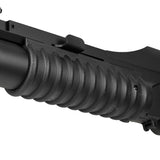 ★COLT正式ライセンス版★【 E&C 製 】M203A1スタイル グレネードランチャー 9インチ 40mmガスカート/モスカート対応 アダプター3種付き (20mmレール/M4アウターバレル直付け)