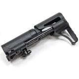 【 APS 製 】 CRS PDW ワイヤーストック バッテリー収納可 M4ストック ( Collapsible Rifle Stock CRS ) BK ブラック [ EE100 ]