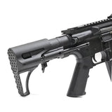 【 APS 製 】 CRS PDW ワイヤーストック バッテリー収納可 M4ストック ( Collapsible Rifle Stock CRS ) BK ブラック [ EE100 ]