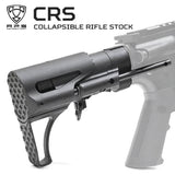 【 APS 製 】 CRS PDW ワイヤーストック バッテリー収納可 M4ストック ( Collapsible Rifle Stock CRS ) BK ブラック [ EE100 ]