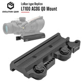 【 Evolution Gear 製 】 ACOGスコープ 対応 LaRue タクティカル ACOG QDマウント LT100 レプリカ 金属製