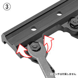 【 Evolution Gear 製 】 ACOGスコープ 対応 LaRue タクティカル ACOG QDマウント LT100 レプリカ 金属製