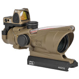 ★フルカスタム済み★【 Evolution Gear 製 】 Trijicon TA31 ACOG 4x32 スコープ レプリカ ( LT100 QDマウント & RMRドットサイト & キルフラッシュ付き） 4倍率 光ファイバー搭載 リアル刻印
