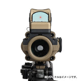 ★フルカスタム済み★【 Evolution Gear 製 】 Trijicon TA31 ACOG 4x32 スコープ レプリカ ( LT100 QDマウント & RMRドットサイト & キルフラッシュ付き） 4倍率 光ファイバー搭載 リアル刻印