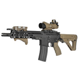 ★フルカスタム済み★【 Evolution Gear 製 】 Trijicon TA31 ACOG 4x32 スコープ レプリカ ( LT100 QDマウント & RMRドットサイト & キルフラッシュ付き） 4倍率 光ファイバー搭載 リアル刻印