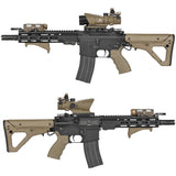 ★フルカスタム済み★【 Evolution Gear 製 】 Trijicon TA31 ACOG 4x32 スコープ レプリカ ( LT100 QDマウント & RMRドットサイト & キルフラッシュ付き） 4倍率 光ファイバー搭載 リアル刻印