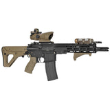 ★フルカスタム済み★【 Evolution Gear 製 】 Trijicon TA31 ACOG 4x32 スコープ レプリカ ( LT100 QDマウント & RMRドットサイト & キルフラッシュ付き） 4倍率 光ファイバー搭載 リアル刻印