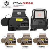 ★Gen.2 登場★【 Evolution Gear 製 】 EOTECH EXPS3-0 ホロサイト レプリカ Gen2 日本語説明書付 反射軽減レンズ採用 IRモード搭載 ( 6068アルミ合金 & ハードアナダイズド)
