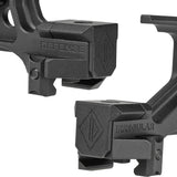 ★ちょいアウトレット★【 Evolution Gear 製 】マイクロドットサイト 対応 IRREGULAR DEFENSE OMM Micro ライザーマウント レプリカ ハードアナダイズド仕上げ 6068アルミ合金製