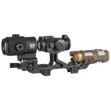 ★ちょいアウトレット★【 Evolution Gear 製 】マイクロドットサイト 対応 IRREGULAR DEFENSE OMM Micro ライザーマウント レプリカ ハードアナダイズド仕上げ 6068アルミ合金製