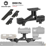 ★ちょいアウトレット★【 Evolution Gear 製 】マイクロドットサイト 対応 IRREGULAR DEFENSE OMM Micro ライザーマウント レプリカ ハードアナダイズド仕上げ 6068アルミ合金製