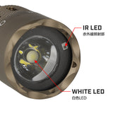 【 Evolution Gear 製 】INFORCE WMX200 ウェポンライト レプリカ LED&IR(赤外線) リモートスイッチ付き 6068アルミ合金