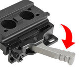 【 Evolution Gear 製 】 COMP M5s / M5b 対応 LRP QDマウント レプリカ Lowスペーサー付き アルミ合金製 アルマイト仕上げ