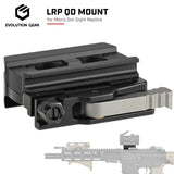 【 Evolution Gear 製 】 COMP M5s / M5b 対応 LRP QDマウント レプリカ Lowスペーサー付き アルミ合金製 アルマイト仕上げ