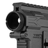 【 DYTAC 製 】 F4 Defense 正式ライセンス 東京マルイ GBB M4 対応 F4-15 Gen.2 レシーバー セット 6061アルミ合金 ( アッパー ＆ ロア フレーム ) [ F4-REC-MWS-G2-BK ]