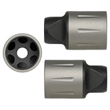 【 DYTAC 製 】14mm逆ネジ対応 SLR LINEAR COMP リニアコンペンセイター フラッシュハイダー SLR正式ライセンス アルミ合金
