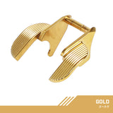 【 5KU 製 】 東京マルイ GBB ハイキャパ 対応 サムセーフティ エクストラワイド CNCステンレススチール製 全3色 ( ブラック / ゴールド / シルバー )