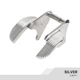 【 5KU 製 】 東京マルイ GBB ハイキャパ 対応 サムセーフティ エクストラワイド CNCステンレススチール製 全3色 ( ブラック / ゴールド / シルバー )