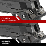 【 5KU 製 】 東京マルイ GBB ハイキャパ 対応 サムセーフティ エクストラワイド CNCステンレススチール製 全3色 ( ブラック / ゴールド / シルバー )