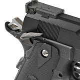 【 5KU 製 】 東京マルイ GBB ハイキャパ 対応 サムセーフティ エクストラワイド CNCステンレススチール製 全3色 ( ブラック / ゴールド / シルバー )