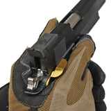 【 5KU 製 】 東京マルイ GBB ハイキャパ 対応 サムセーフティ エクストラワイド CNCステンレススチール製 全3色 ( ブラック / ゴールド / シルバー )