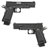 【 5KU 製 】東京マルイ ハイキャパ5.1 シリーズ 対応 LIMCAT タイプ WILD CAT CNC アルミスライド レプリカ メタルスライド / BK(ブラック) [GB-614-BK]