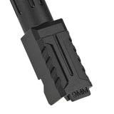 【 5KU 製 】東京マルイ G17 Gen3 対応 BRA アルミCNC アウターバレル ガスポート＆フルート加工 アナダイズド仕上げ