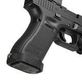 【 5KU 製 】 東京マルイ G17 Gen5 MOS 対応 TTI キャリー マグウェル レプリカ アルミ合金製 アナダイズド仕上げ BK ブラック