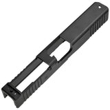 【 5KU 製 】 東京マルイ G17 Gen5 MOS 対応 メタルスライド & アウターバレル セット アルミCNC アナダイズド仕上げ 蓄光サイト付き