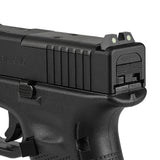 【 5KU 製 】 東京マルイ G17 Gen5 MOS 対応 メタルスライド & アウターバレル セット アルミCNC アナダイズド仕上げ 蓄光サイト付き