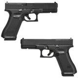 【 5KU 製 】 東京マルイ G17 Gen5 MOS 対応 メタルスライド & アウターバレル セット アルミCNC アナダイズド仕上げ 蓄光サイト付き